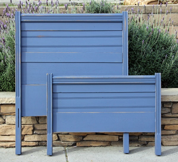 Twin Bed Vintage Chic Painted and Distressed By Foo Foo La La