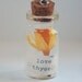 Love thyself Narcissus bottle charm