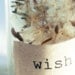 Wish dandelion bottle charm