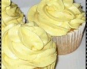 Delicious Lemon Cream Cupcake Recipe- - -PDF file Emailed to You