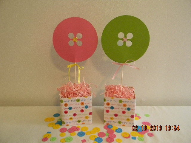Lalaloopsy Button Centerpieces