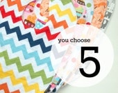 Set of bibs 5 toddler Baby Bibs you pick five bibs