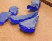 Rare Authentic Cobalt Blue Sea glass