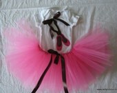 Ballet slipper onsie with tutu