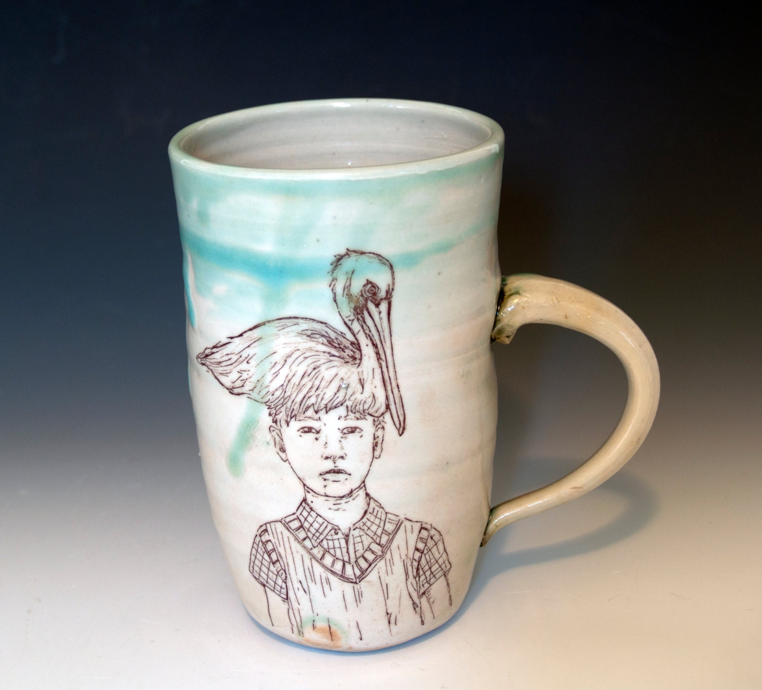 Pelican-boy Mug