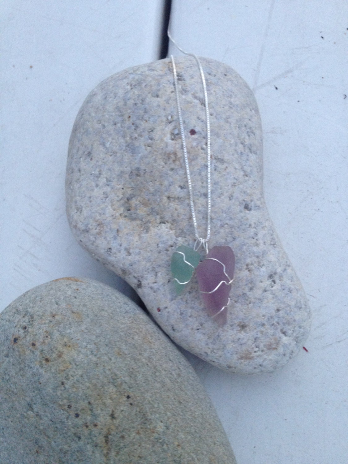 Seaglass Charm Necklace
