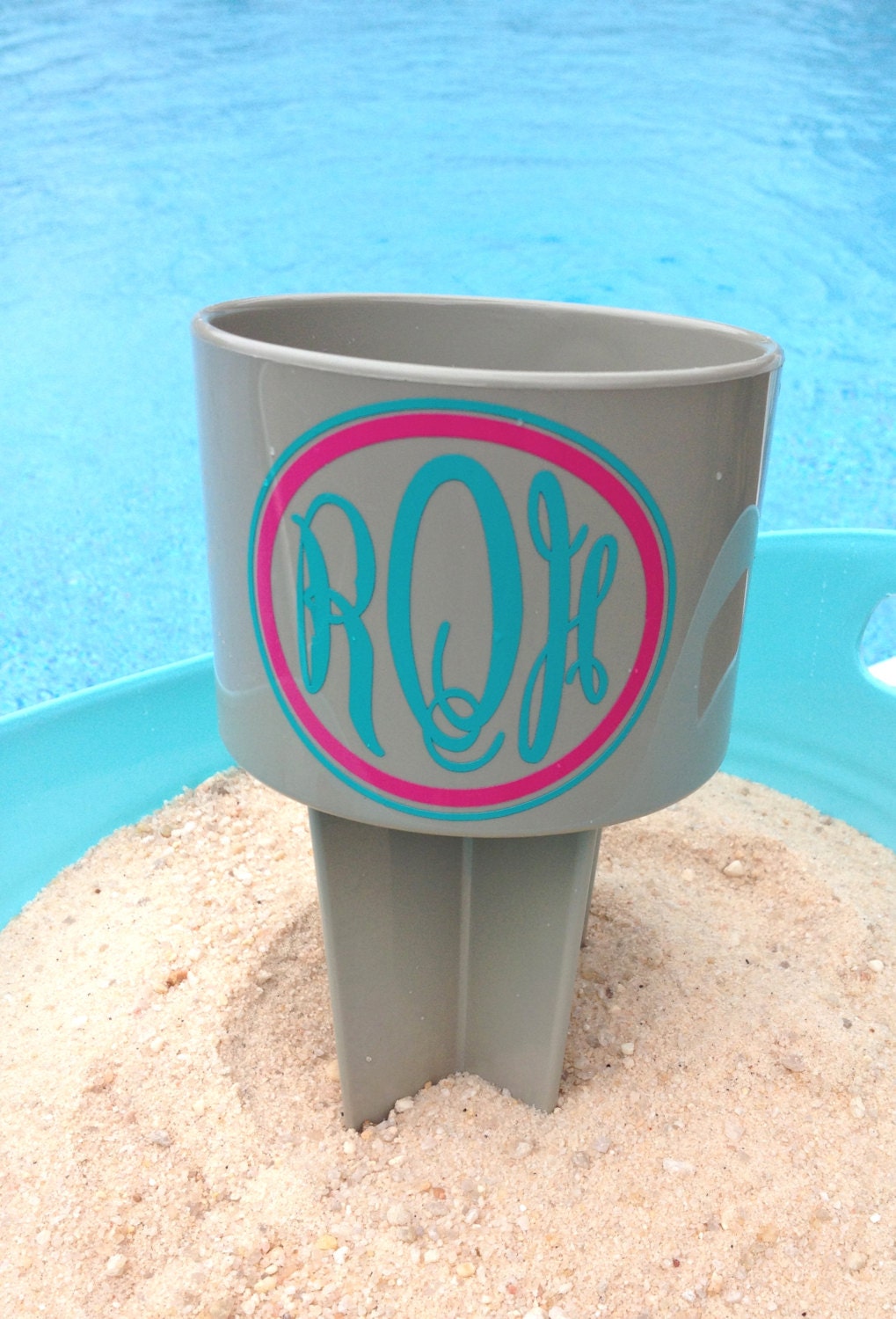 Personalized Drink Spiker- Beach Cup Holder