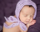 Daisy Chain Bonnet - Knitting Pattern - Newborn - Photography Prop