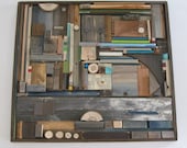 Rustic Art ,Distressed Art , Wood Wall Art, Abstract Art,Upcycled Art,UniqueArt, Modern Sculpture Wall Decor,OOAK
