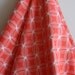 Star Pods in Coral by Patty Sloniger from the Les Amis Collection - Michael Miller Fabrics - ONE HALF YARD Cut