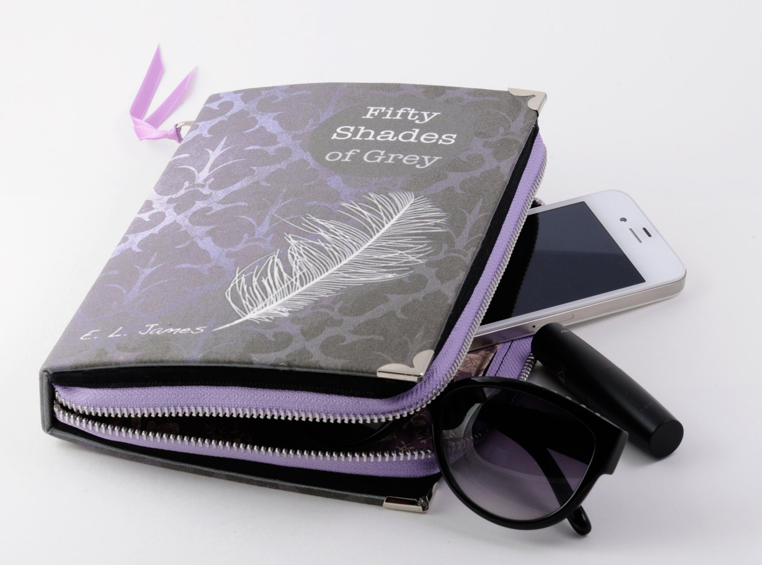 Fifty Shades of Grey Book Clutch