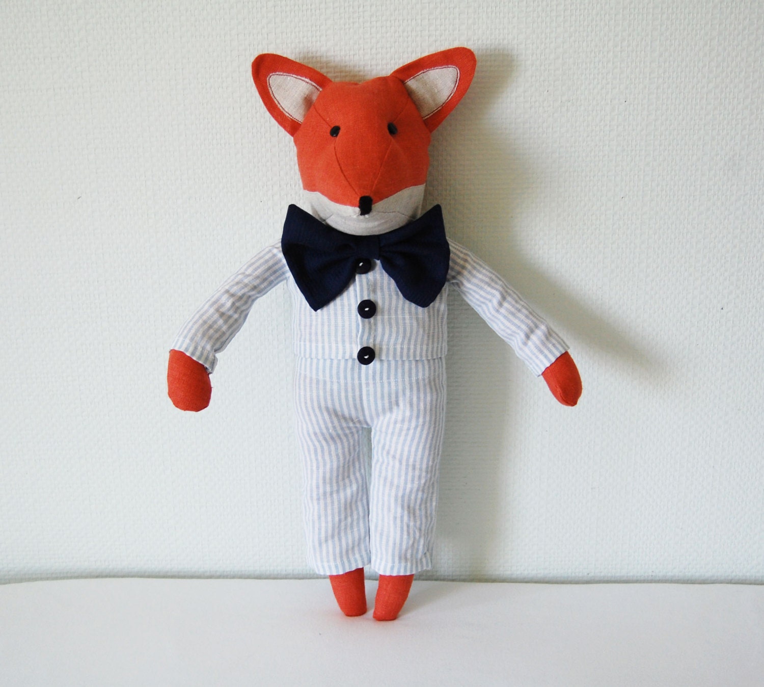 Fantastic Mister Fox. Stuffed toy. Fox. Toy Fox. Eco Friendly. Linen toy