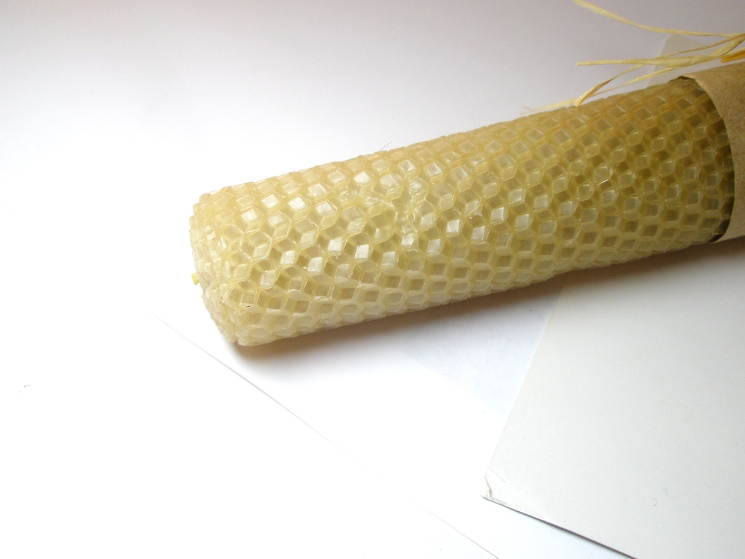 Thin Thick Tapers Beeswax Candle