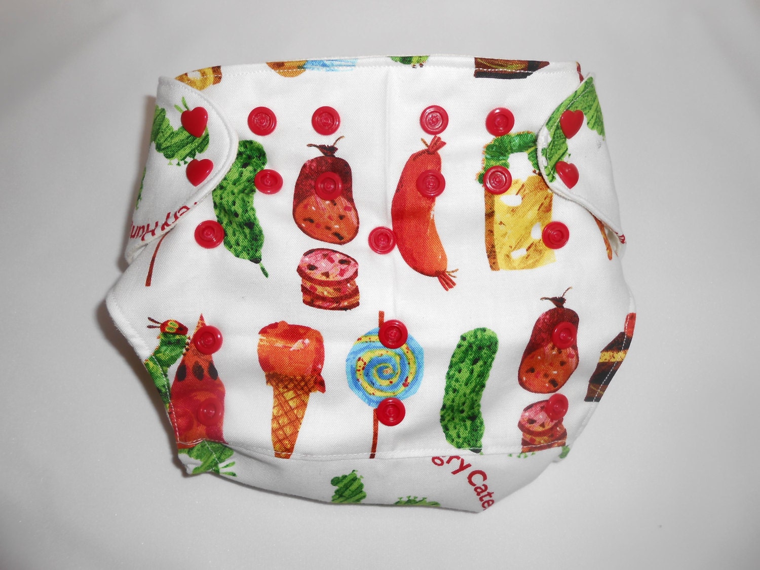 One Size Very Hungry Caterpillar Pocket Diaper