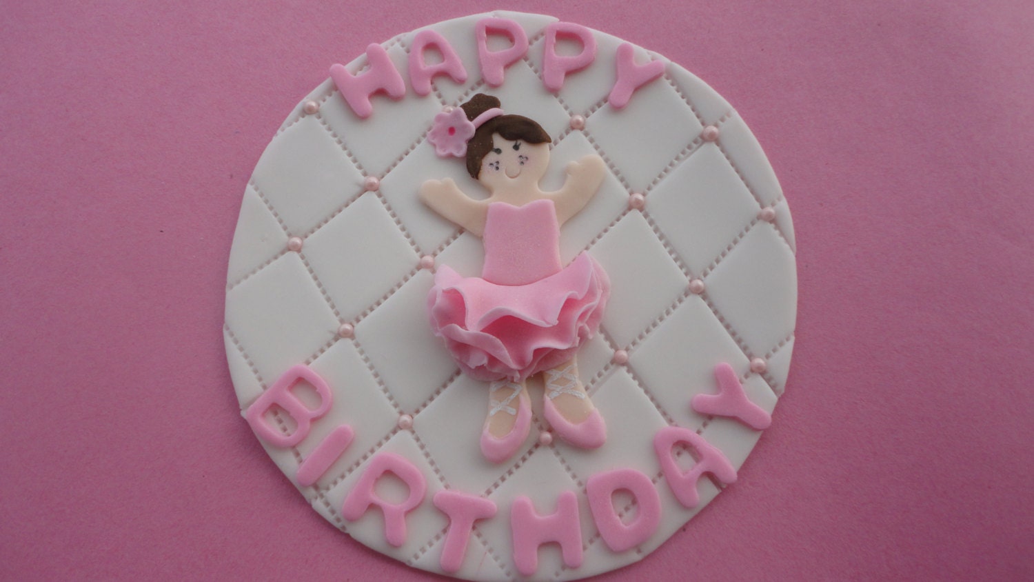 Ballerina cake topper