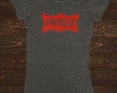 Frisco Texas Railroad  Women's T-shirt - Charcoal Heather Blend