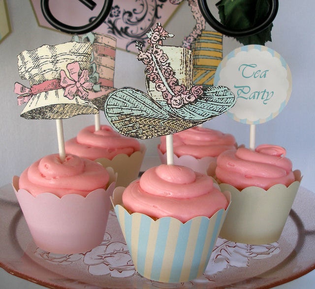 Mad Hatter Tea Party Kit Printable Instant Download