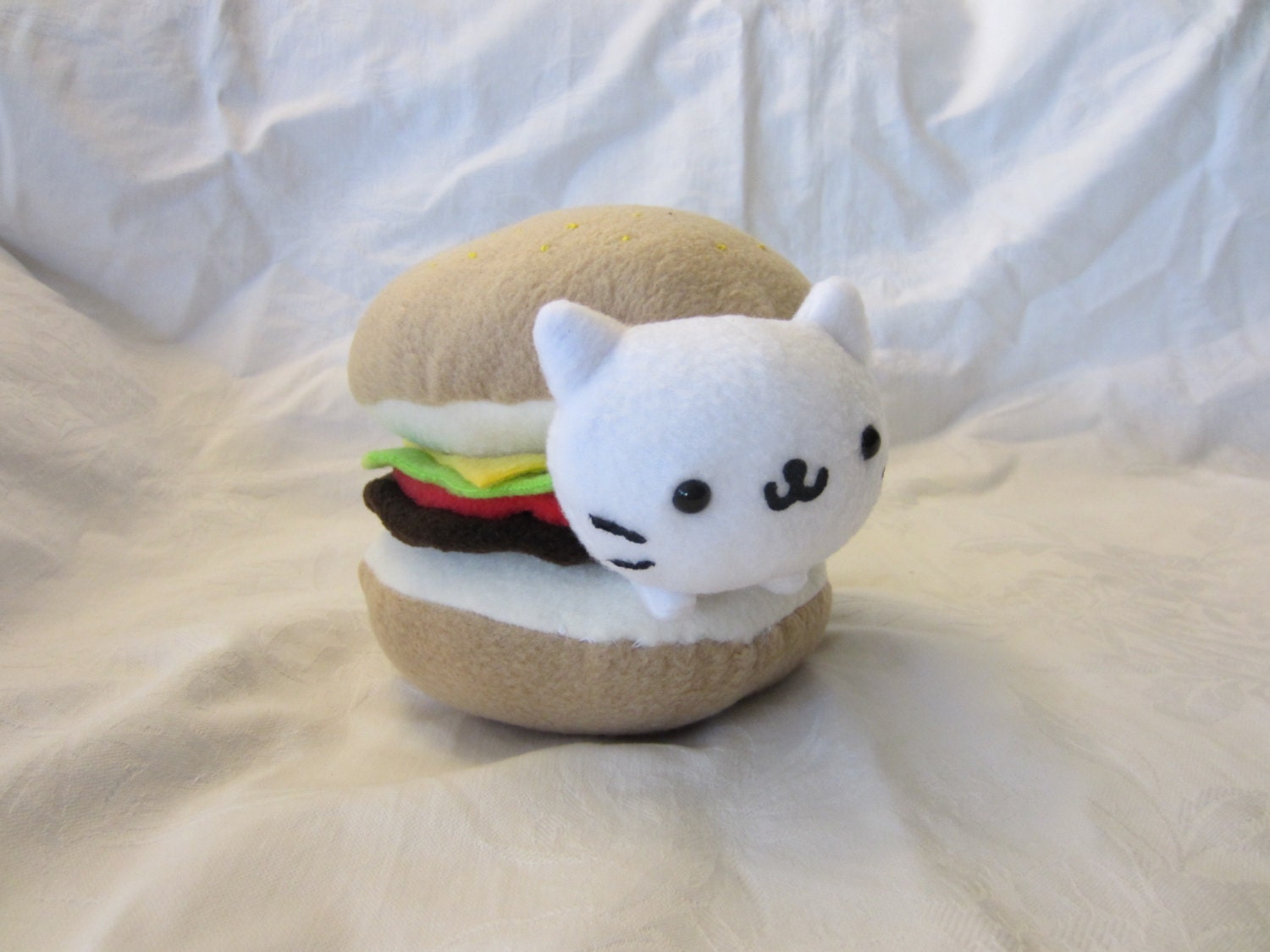 cheeseburger cat plush aphmau