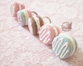 Kawaii Macaron Rings