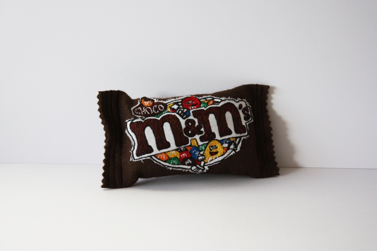 Choco M&M's- Textile Soft Sculpture