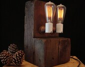Rustic Antique Barn Lamp