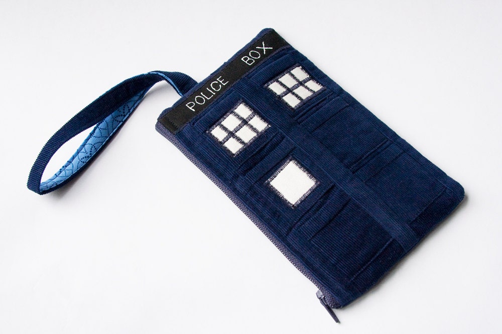 Police Box Wristlet