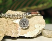 Baby Dust Fertility Bracelet with Tree of Life Charm Mother's Day Gift