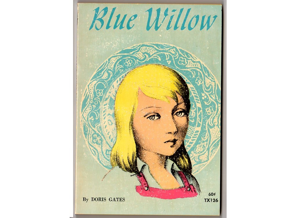 Blue Willow Vintage Childrens Book 1970 Scholastic by Doris Gates