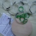 DIY MINI WINDCHIME kit, wind chime, mobile, green, eco friendly, wellness, garden decor, diy16