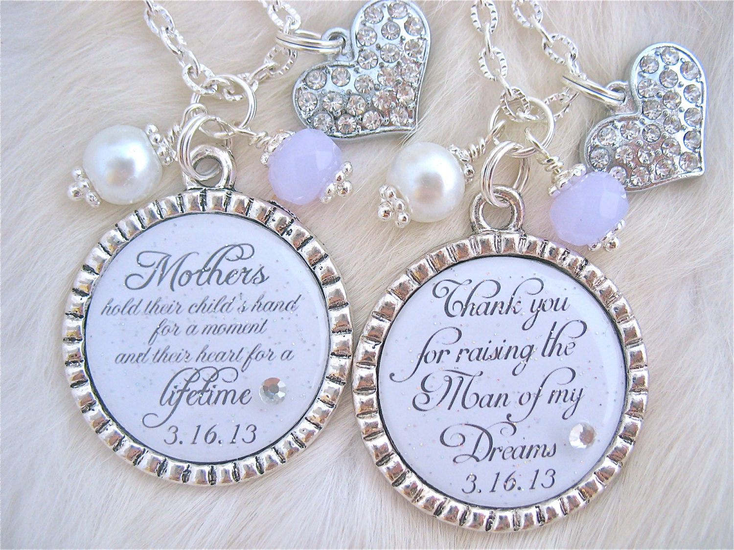 MOTHER of the BRIDE Gift Mother of the GROOM Wedding date pendant necklace or Keychain Beach jewelry Bottle cap Mother Godmother White Bride