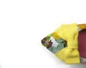 Yellow bow shoe clips