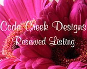reserved for lisajv27