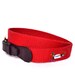 Vintage Duck Embroidered Red Canvas Belt 28 M