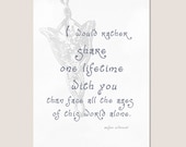 Lord of the Rings quote anniversary valentine card-Digital file