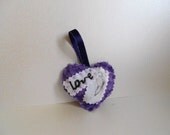 Let your thoughts SOAR Heart Decoration