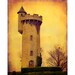 Enchanted Castle Tower, Golden, Photograph, Fairytale, France, Fantasy, "Waiting for Rapunzel", 8x10