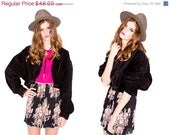 FESTIVAL SALE Rough Rider Cropped Suede Bolero Jacket