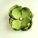 Chartreuse Fabric Flower Bobby Pins, Small Barette Hair Clips, Girls, Lime Green Bridal Accessories, Bridesmaids, Spring Summer Wedding