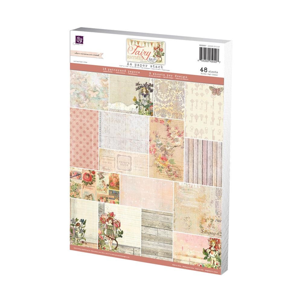 in Stock Prima FAIRY RHYMES Novel A4 paper pad - cardstock collection - New Release
