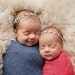 Newborn Headband Photo Prop - Shabby Chic Flower Headband, Newborn Photography Props