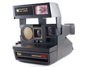 Polaroid Camera Sun Autofocus 660 Hipster Retro Instant Photo 600 / Vintage 80s