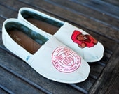 Hand Painted Cornell University TOMS