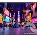 Times Square, 3am II - New York, New York - 6x8 Image on 8x10 Media