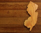 Jersey Cutout in reclaimed pine flooring - Sandy debris