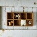 Wood Change Tray - Rustic Organization For Your Studio - Display A Collection - Vintage Sewing Notions