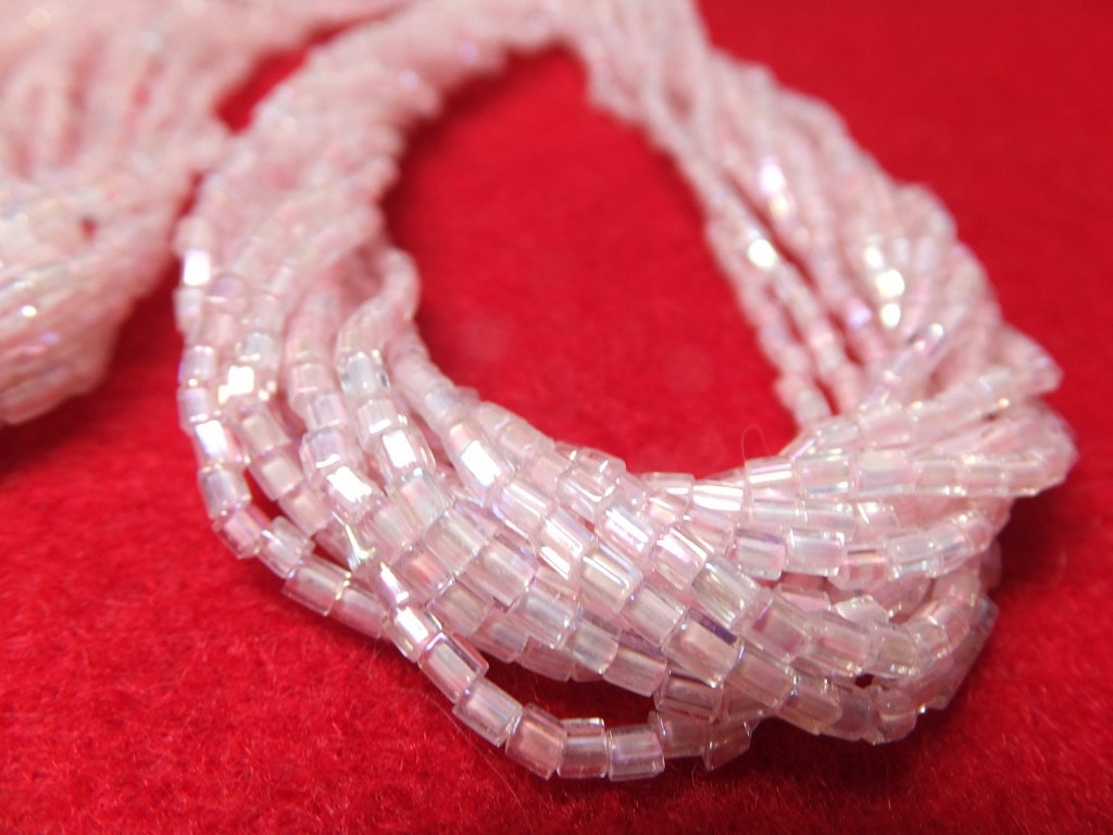 Baby Pink Torsade Necklace