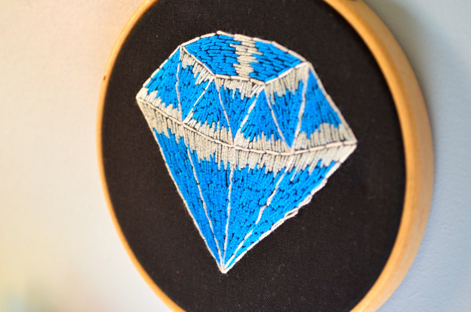 Diamond Hoop Art