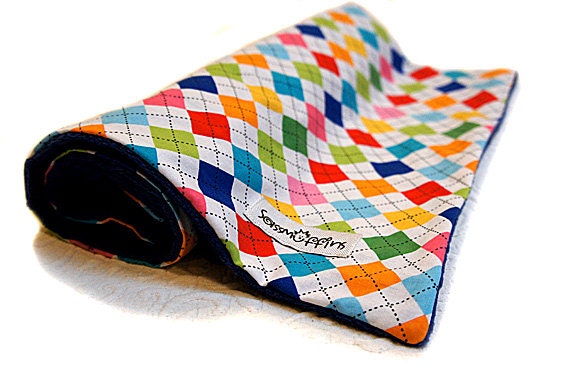 Pet Blanket CUSTOM 23 by 35  Gift Ready Dog Cat Couture Travel Washable