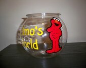 SESAME STREET BIRTHDAYparty fish bowl (1 gallon plastic fish bowl) Il_170x135