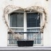 Paris photogrphy, love print, natural home decor, romantic heart window, gift for lover, fine art photography 5x7 (13x18)F R E E  SHIPPING